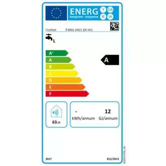   VAILLANT atmoMag HU 144/1 Z H ERP átfolyós őrlángos kéményes gázbojler, 14 liter / perc