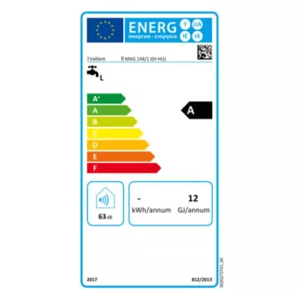   VAILLANT atmoMag HU 144/1 l  ERP átfolyós kéményes gázbojler, 14l/perc, 24kW