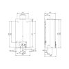 VAILLANT atmoMag HU 144/1 l  ERP átfolyós kéményes gázbojler, 14l/perc, 24kW