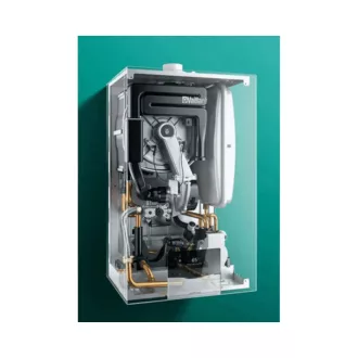 Vaillant ecoTEC Plus fali kondenzációs gázkazán fehér előlappal, digitális kezelőfelülettel