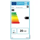 Vaillant VU 20 CS/1-5 gázkazán energiacímke, A energiaosztály, 20 kW, 48 dB