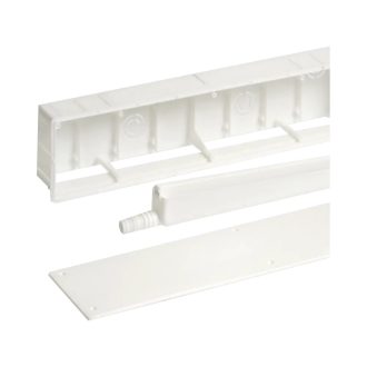  ARTIPLASTIC fehér szerelődoboz kondenzvíz elvezetésre, 540x135x55 mm