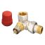 X DANFOSS RA-N 15 termosztatikus radiátorszelep, térsarok, jobbos,1/2",előbeállít.