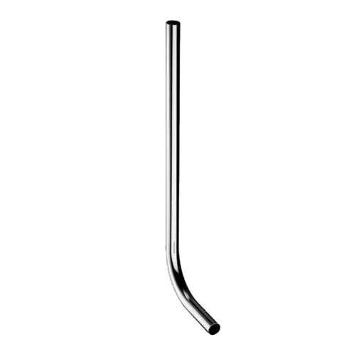 SCHELL W krómozott sárgaréz öblítő cső, hajlított kivitel, 600x200mm, 28mm átmérő