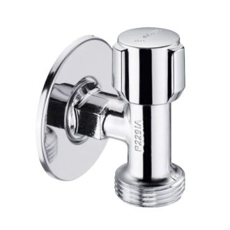   SCHELL Comfort helytakarékos sarokszelep, mosógéptöltő, króm, 1/2" x 3/4"