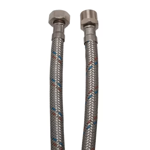 Flexibilis cső vízre 35 cm, 1/2" KB