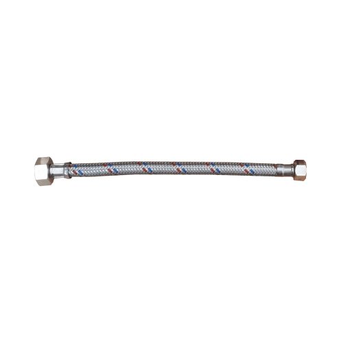 Flexibilis cső vízre 25 cm, 1/2" x 3/8" BB
