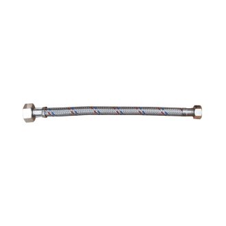 Flexibilis cső vízre 40 cm, 1/2" x 3/8" BB