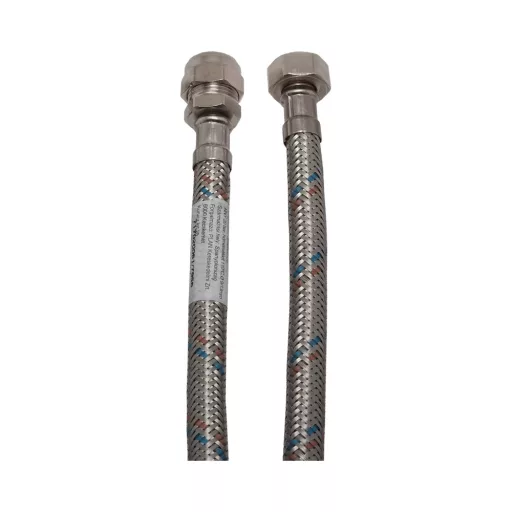 Biconor roppantógyűrűs flexibilis cső vízre 40 cm, 1/2" x 10 mm