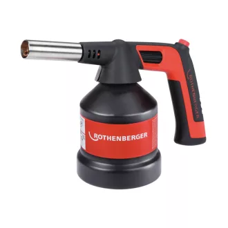 Rothenberger Roflame 4 Piezo forrasztólámpa piros-fekete markolattal és gázpatronnal
