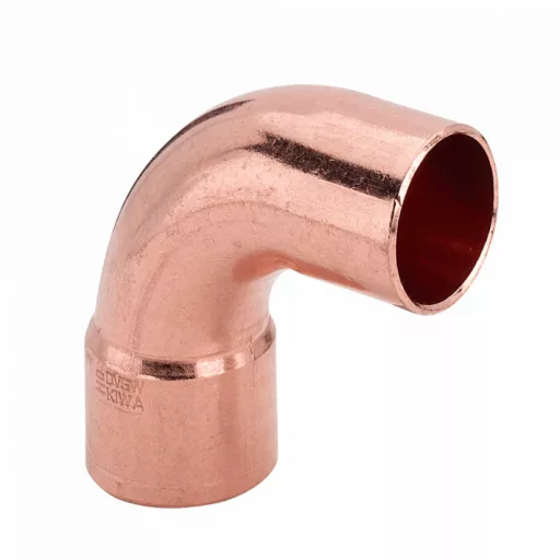Viega 95001A forrasztható réz ív 90°, 22 mm, egy tokos, DVGW jelöléssel