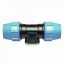 UNIDELTA KPE T-idom 110mm x 4"B x 110mm