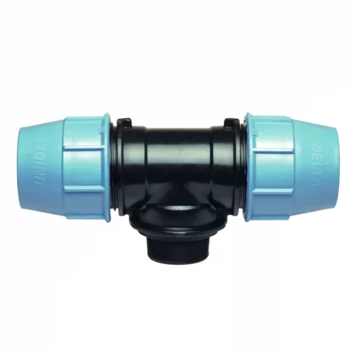 UNIDELTA KPE T-idom 63mm x 6/4"K x 63mm