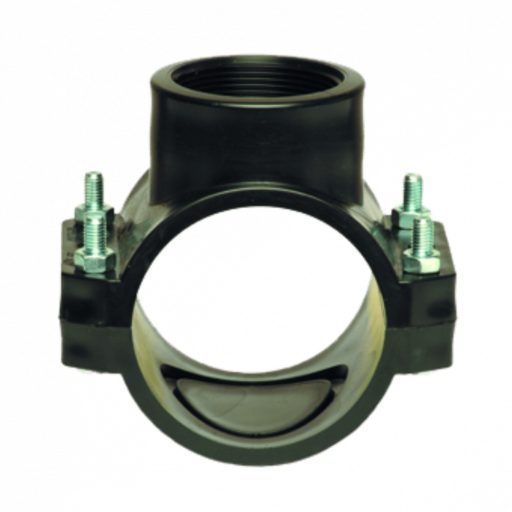 UNIDELTA KPE nyeregidom, 10bar, 25mm x 1/2"