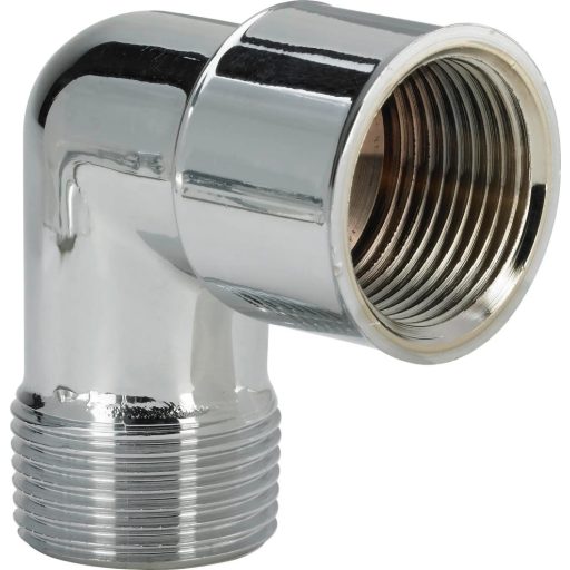 VIEGA 1613 krómozott réz könyök, 1/2" KB