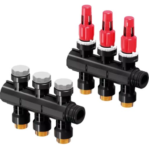 UPONOR Vario PLUS 3 körös osztó gyűjtő áramlásmérővel 