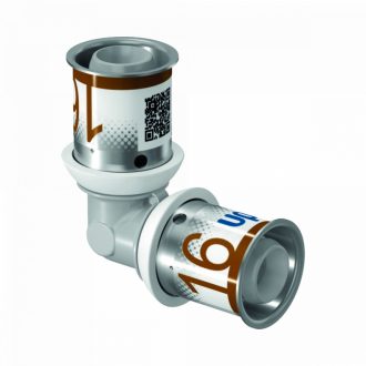   UPONOR S-Press PLUS PPSU műanyag könyök idom ötrétegű csőhöz, 16 mm