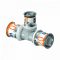 UPONOR S-Press PLUS PPSU műanyag szűkített T-idom ötrétegű csőhöz, 20x16x20 mm