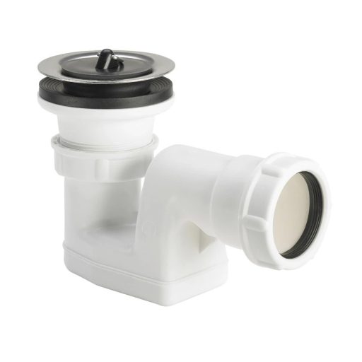 VIEGA 6888.19 zuhanytálcaszifon leeresztőszeleppel, 40mm lefolyóval,70x6/4"/40mm