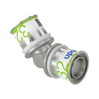   UPONOR S-Press PLUS 45° könyök idom ötrétegű csőhöz, 32 mm
