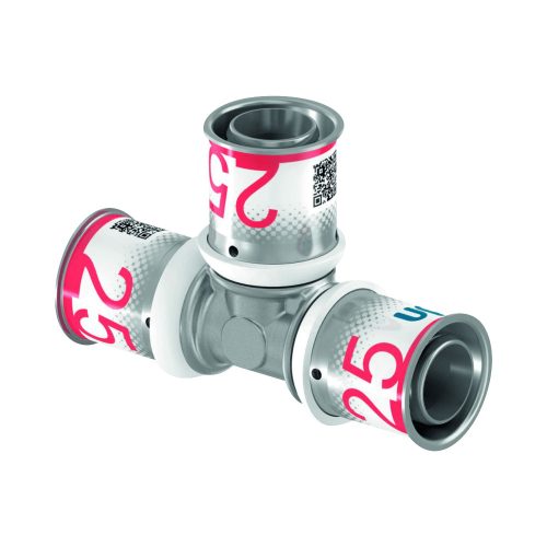 UPONOR S-Press PLUS egál T-idom ötrétegű csőhöz, 25 mm 