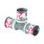 UPONOR S-Press PLUS egál T-idom ötrétegű csőhöz, 25 mm 
