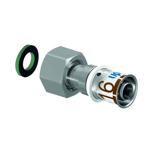 UPONOR S-Press PLUS félhollander ötrétegű csőhöz, 16 mm x 1/2" B