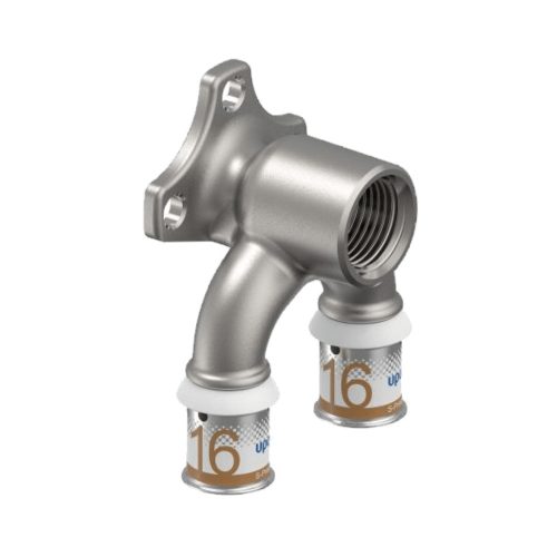 UPONOR S-Press PLUS U-alakú talpas falikorong ötrétegű csőhöz, 16 mm x 1/2"