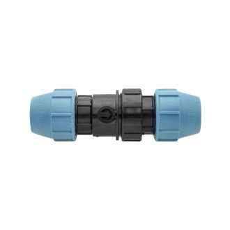   UNIDELTA KPE visszacsapó szelep, gyorscsatlakozóval, 20x20mm