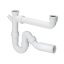 VIEGA 79485.20 2 medencés mosogatóhoz lefolyó összekötő, 45° lefolyóív,6/4"x40mm