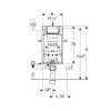 GEBERIT Kombifix beépíthető WC tartály, Sigma tartállyal 110.300.00.5
