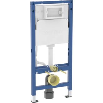   GEBERIT Duofix Basic fali WC szerelőelem Delta 12cm-es WC tartállyal 