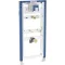 Geberit Duofix univerzális vizelde szerelőelem kék állványvázzal, 112-130 cm magasság