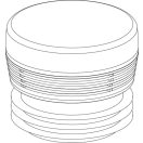 UPONOR Decibel légbeszívó szelep, 32 - 63 mm