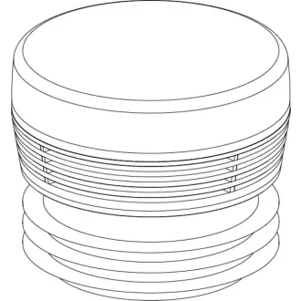 UPONOR Decibel légbeszívó szelep, 32 - 63 mm