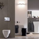 X GEBERIT Delta 20 nyomólap Basic WC tartályhoz, fényes króm