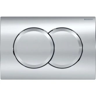   GEBERIT Delta 01 fényes króm nyomólap Basic WC tartályhoz
