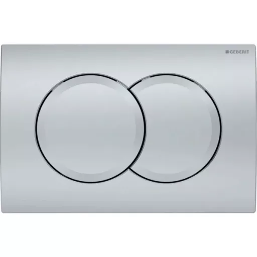 GEBERIT Delta 01 nyomólap Basic WC tartályhoz, matt króm 