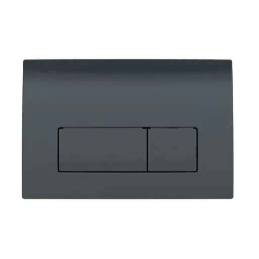 GEBERIT Delta 50 fényes fekete nyomólap Basic WC tartályhoz