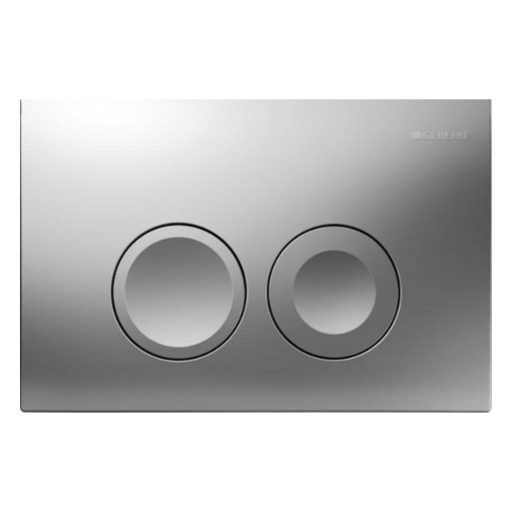 X GEBERIT Delta 21 nyomólap Basic WC tartályhoz, matt króm