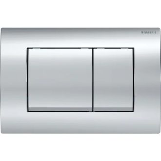   GEBERIT Delta 30 fényes króm nyomólap Basic WC tartályhoz
