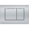 GEBERIT Delta 30 matt króm nyomólap Basic WC tartályhoz
