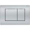 GEBERIT Delta 30 matt króm nyomólap Basic WC tartályhoz
