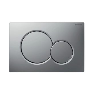   GEBERIT Sigma 01 nyomólap WC tartályhoz easy-to-clean bevonattal, matt króm