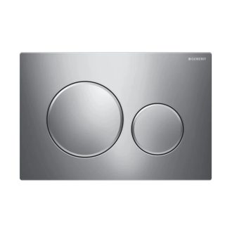   GEBERIT Sigma 20 nyomólap WC tartályhoz, fényes / matt króm