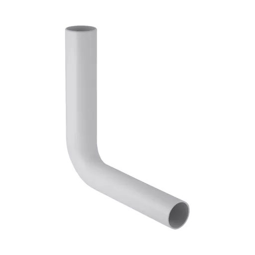 Geberit WC tartály öblítőcső, fehér 90 fokos hajlított cső, D 50/44 mm