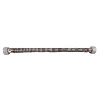   Nyújtható inox flexibilis bordáscső 50 - 100 cm, 1/2" BB
