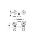 MOFÉM Eurosztár zuhany csaptelep zuhanyszettel