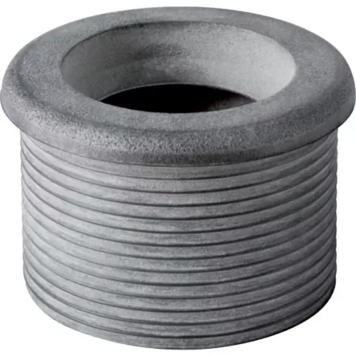 Geberit szürke gumi tömítőmandzsetta bidéhez és mosdóhoz, DN60, 32/57 mm
