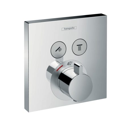 HANSGROHE ShowerSelect falsík alatti termosztát 2 fogyasztóhoz